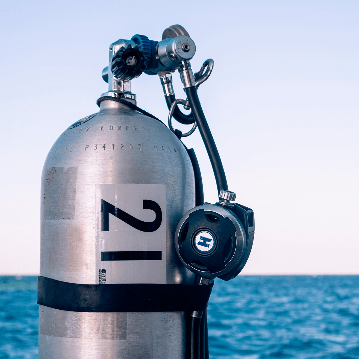 Halcyon Argon Warning Decal