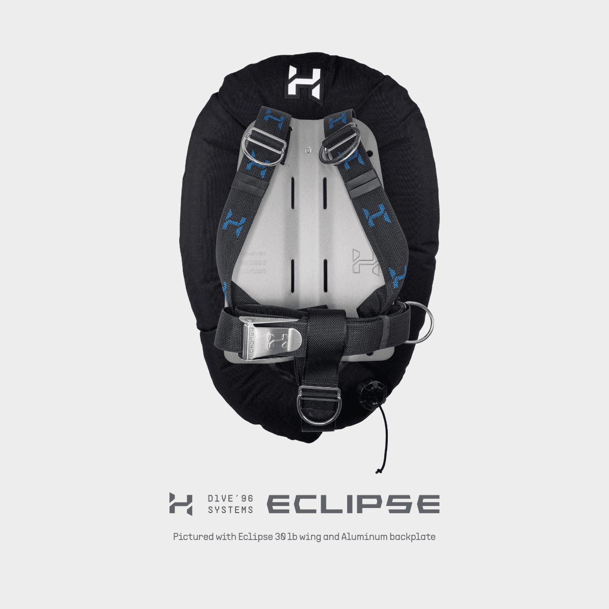 Halcyon Standard BC System Set - Eclipse wing and Aluminum Backplate