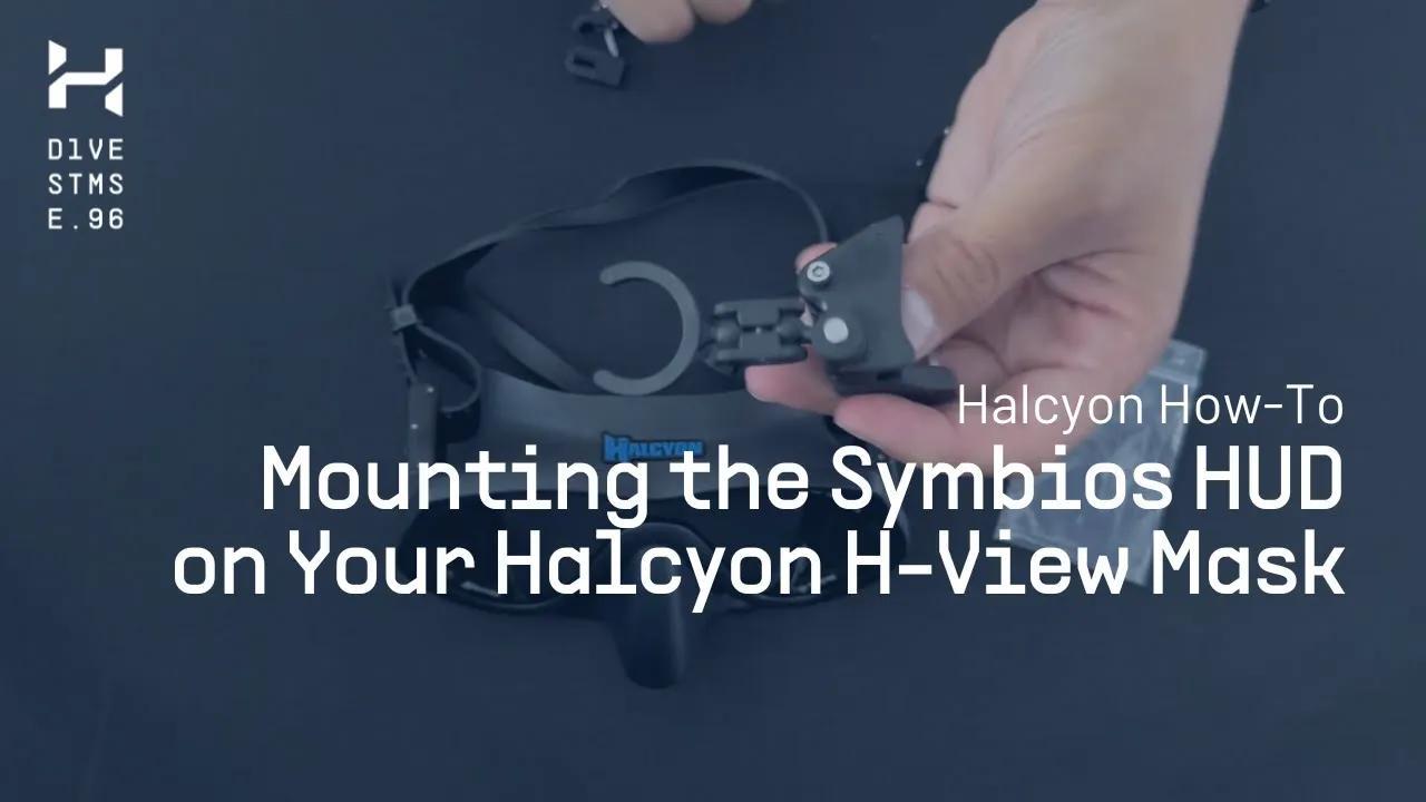 How To Mount the Symbios HUD on the H-View Mask