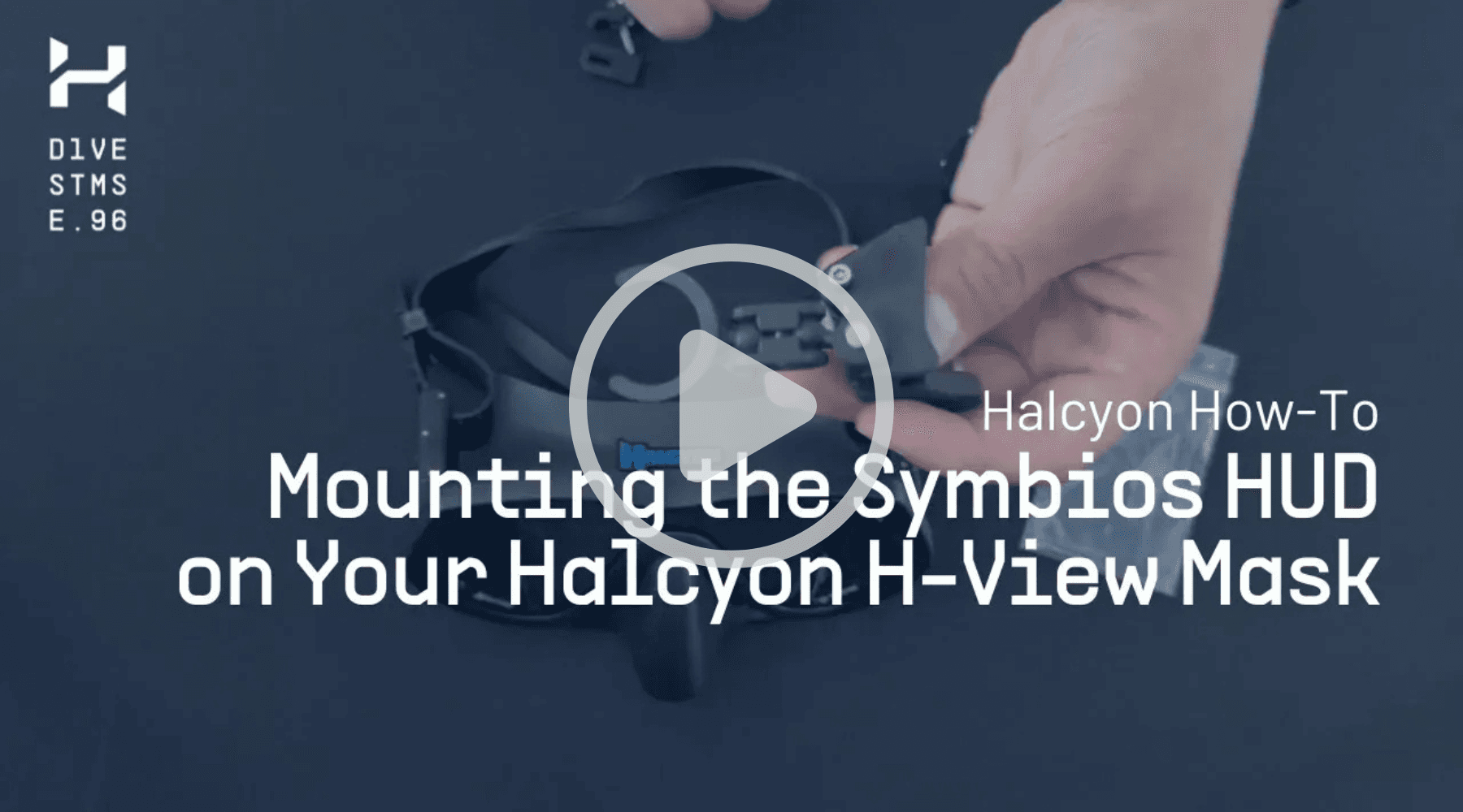 How To Mount the Symbios HUD on the H-View Mask