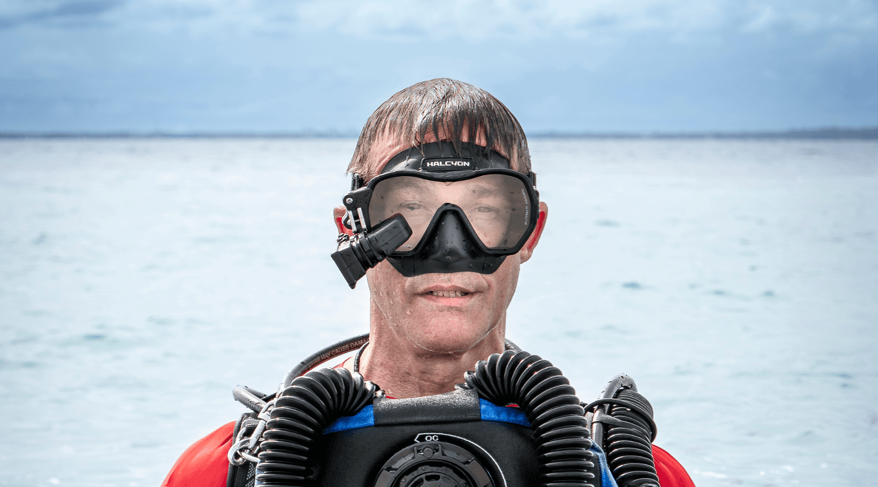 Diver with Symbios HUD computer