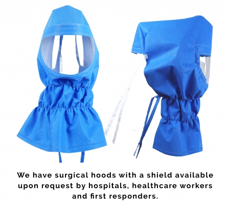 Surgical Hood with Shield